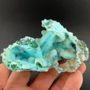 Chrysocolla pseudomorph with Malachite, Quartz - image 2