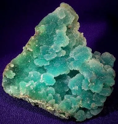 Chrysocolla, Quartz image