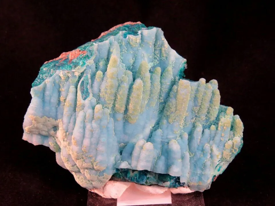 Chrysocolla, Ray Mine, Scott Mountain, Pinal County, Arizona, USA - image 1