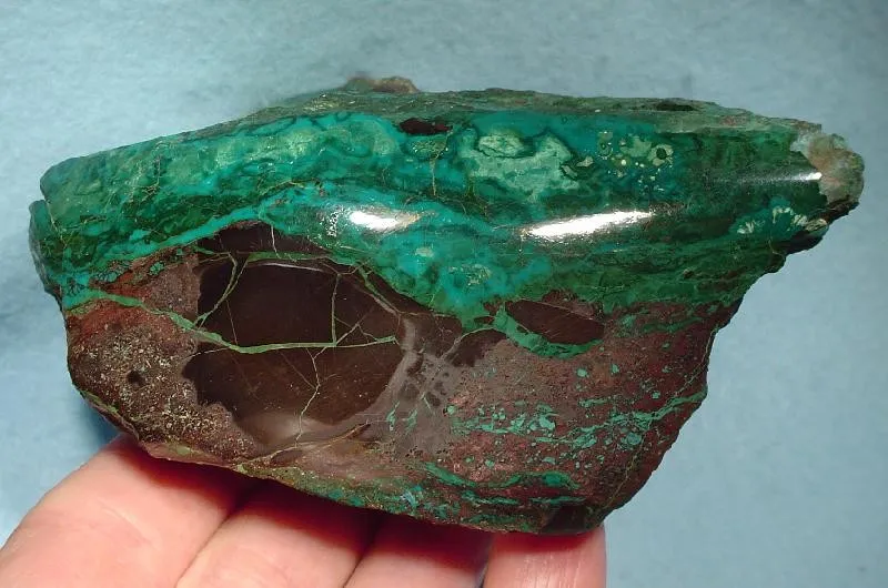 Chrysocolla, Tenorite image