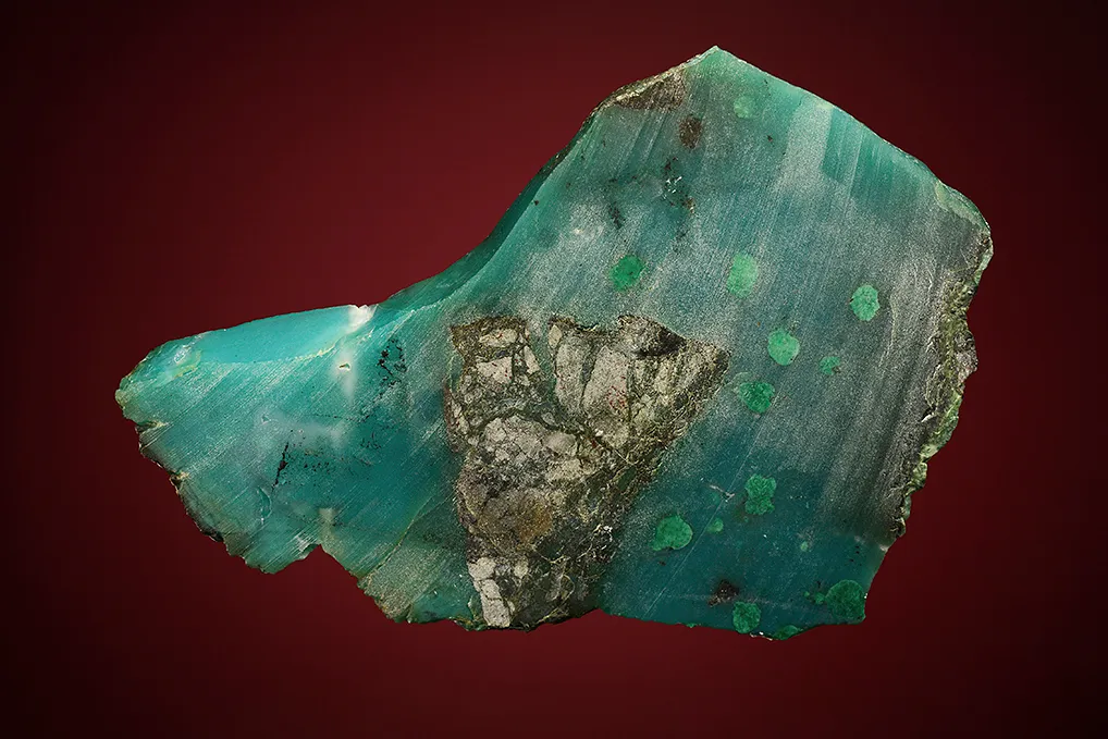 Chrysocolla var. Gem Silica - image 2
