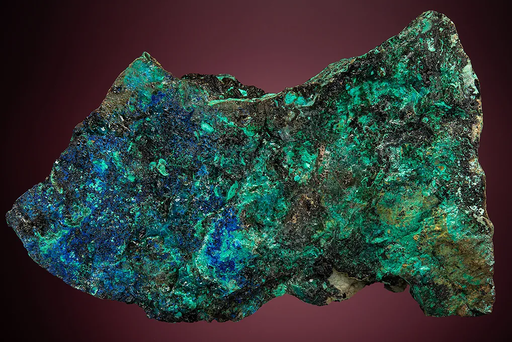 Chrysocolla with Azurite image