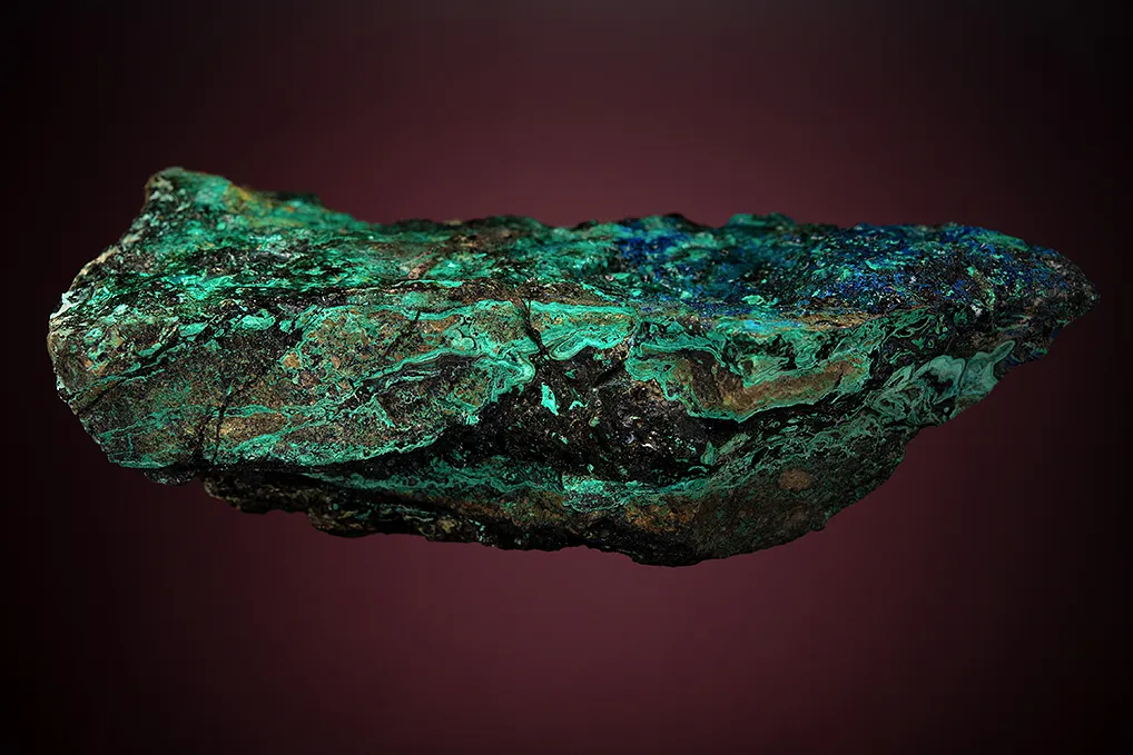 Chrysocolla with Azurite - image 3