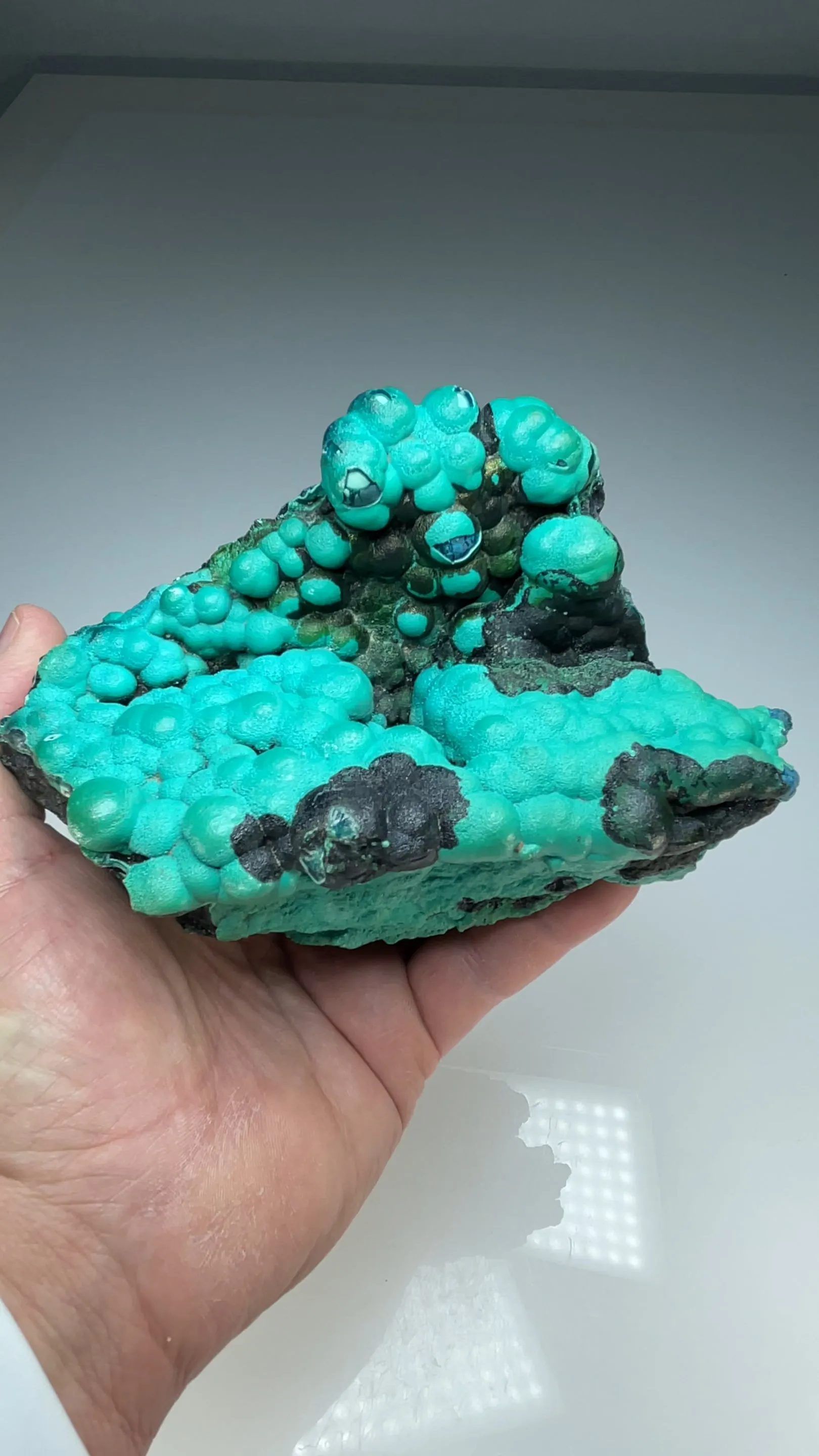 Chrysocolla with Malachite - image 2