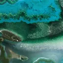 Chrysocolla With Malachite and Quartz - image 3