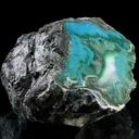 Chrysocolla With Malachite and Quartz - image 2