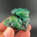Chrysocolla with Malachite, Heterogenite - image 1