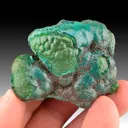 Chrysocolla with Malachite, Heterogenite - image 1