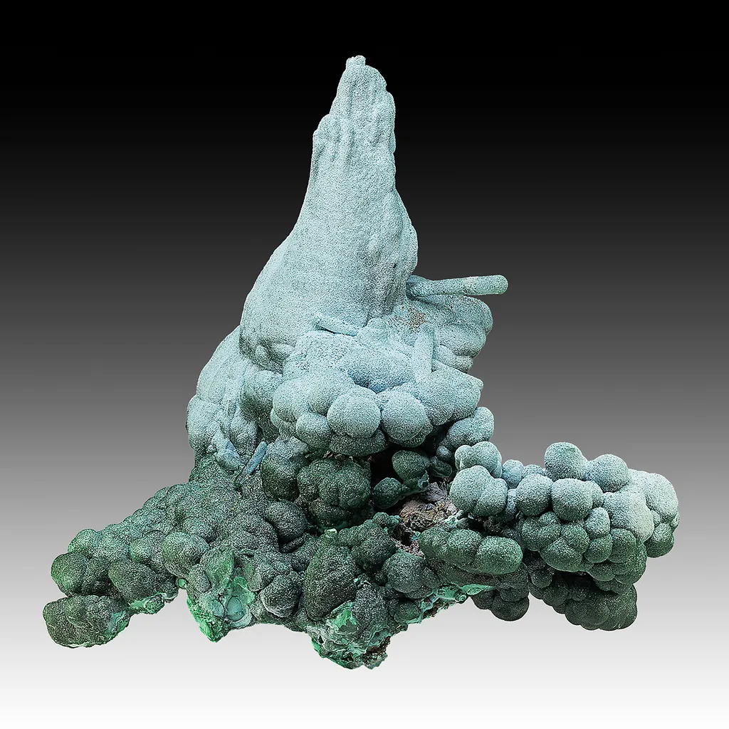 Chrysocolla with Malachite (restored x2) image