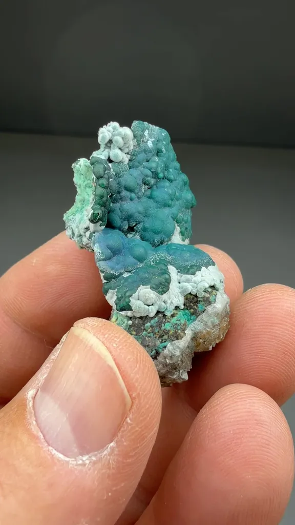 Chrysocolla with Quartz - image 2