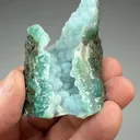 Chrysocolla with Quartz - image 2