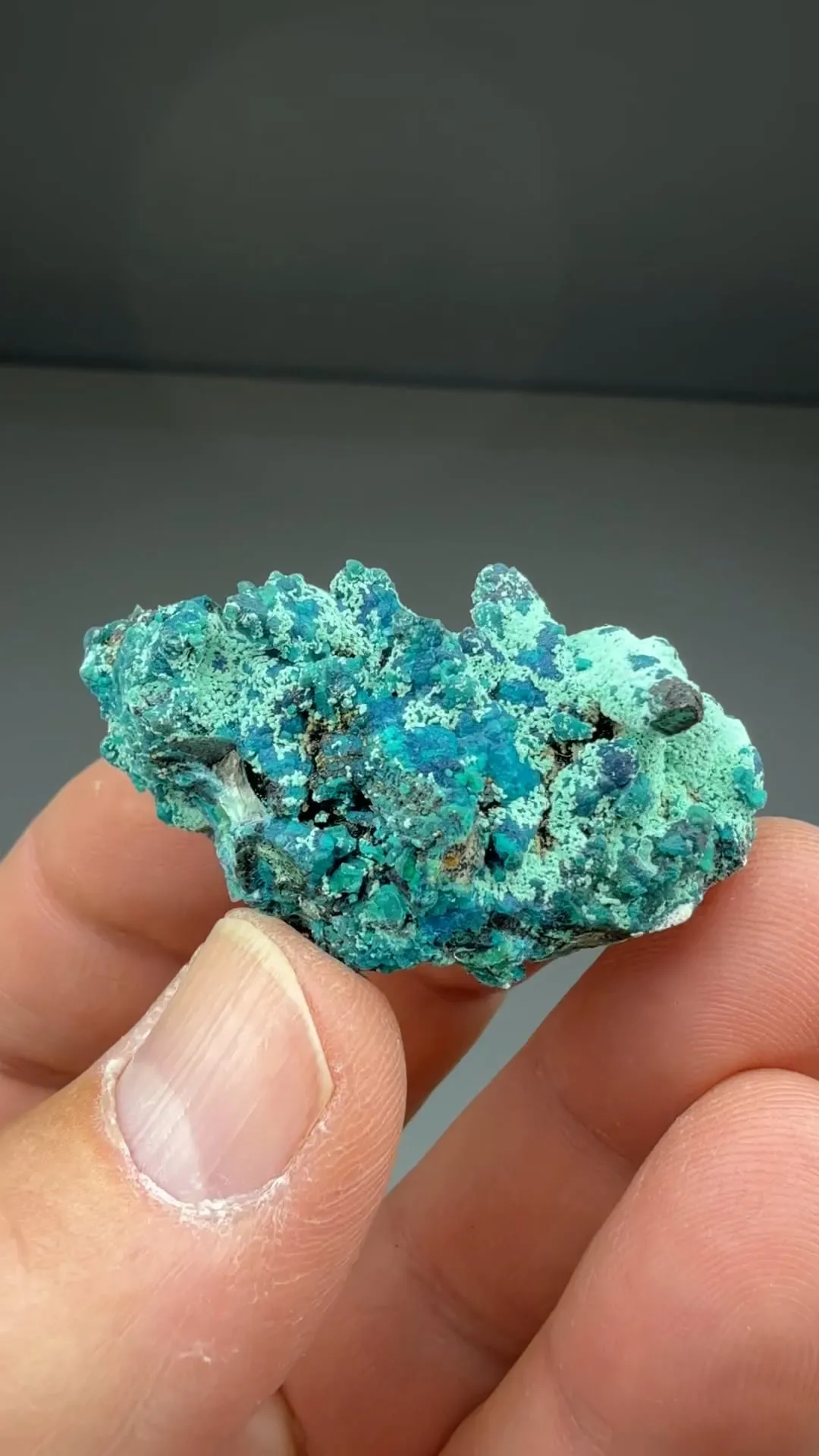 Chrysocolla with Quartz - image 2