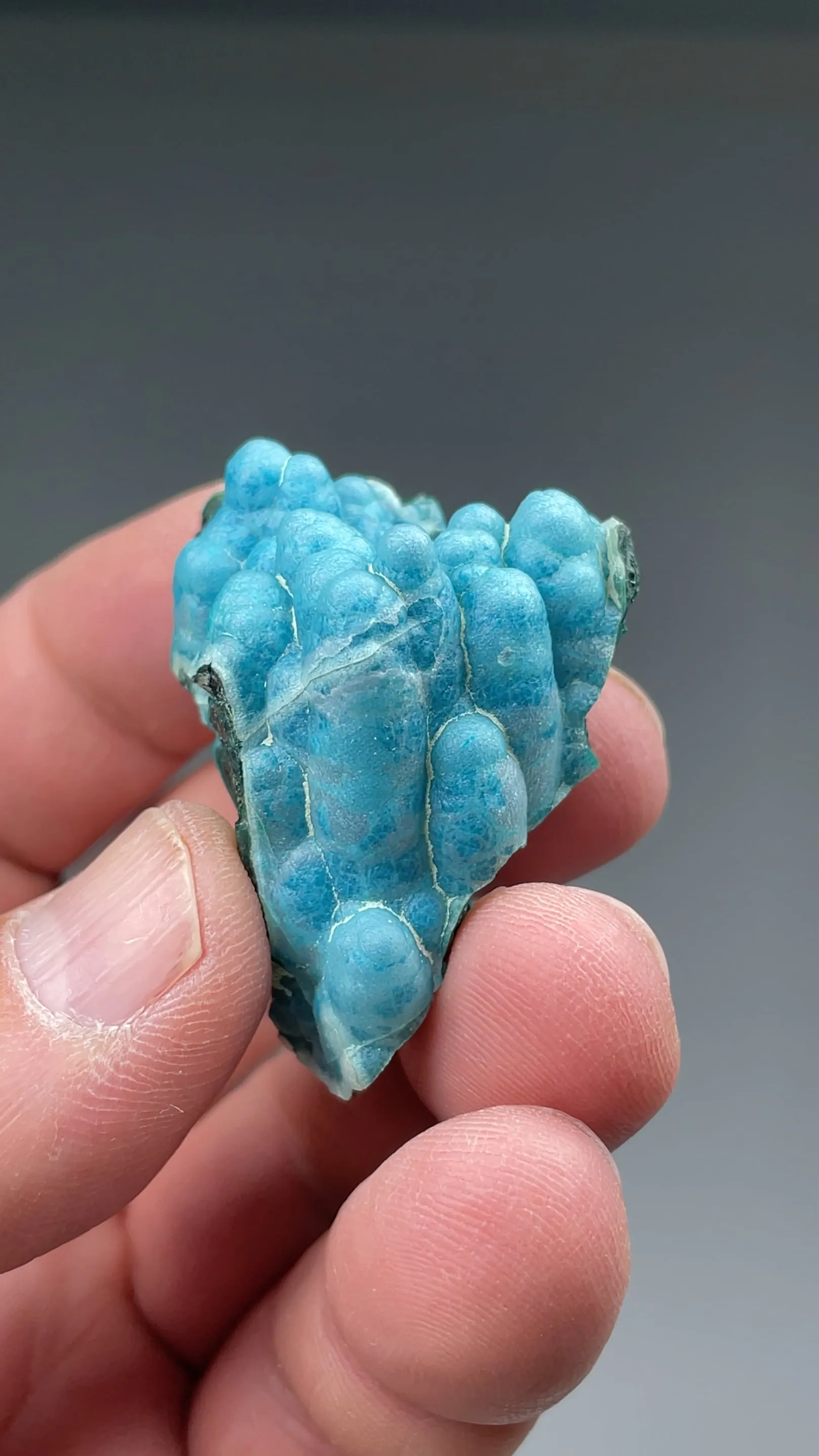 Chrysocolla with Quartz - image 2