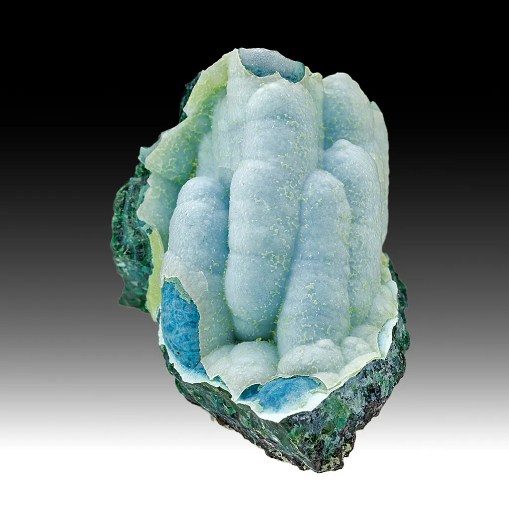 Chrysocolla with Quartz image