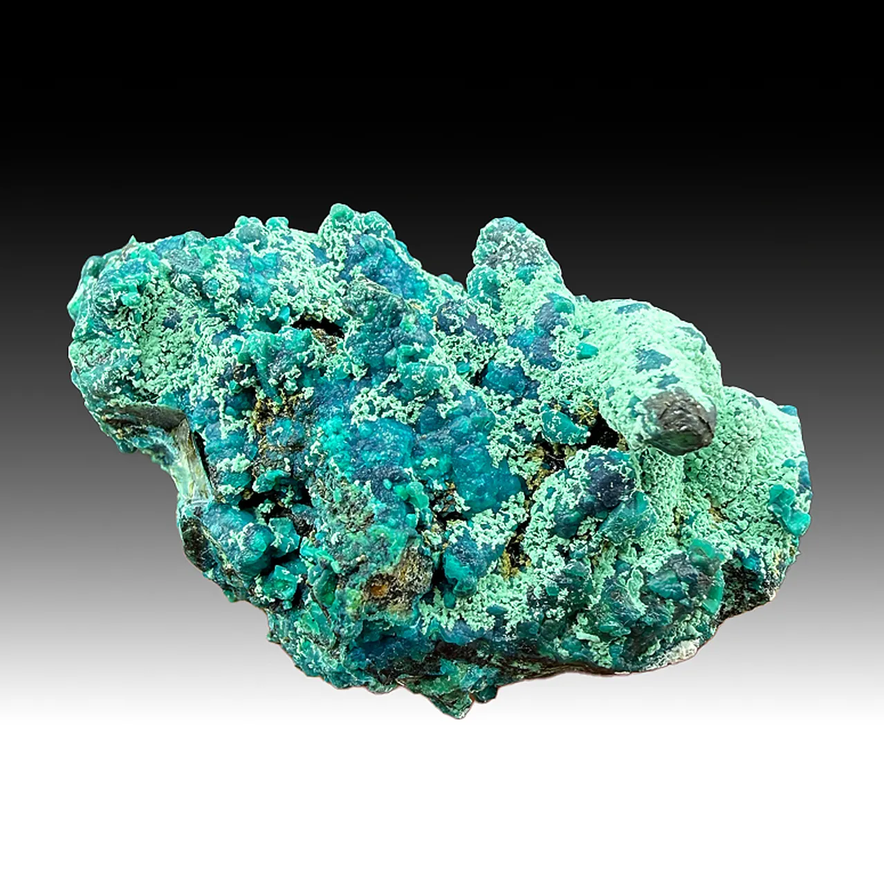 Chrysocolla with Quartz - image 1