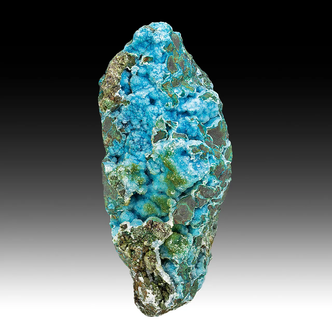 Chrysocolla with Quartz - image 1