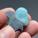 Chrysocolla with Quartz - image 2