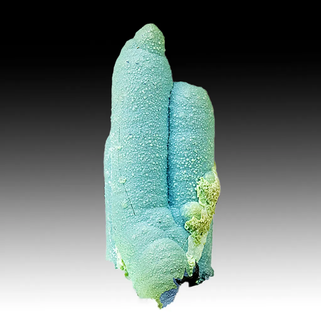Chrysocolla with Quartz image