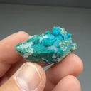 Chrysocolla with Quartz - image 2