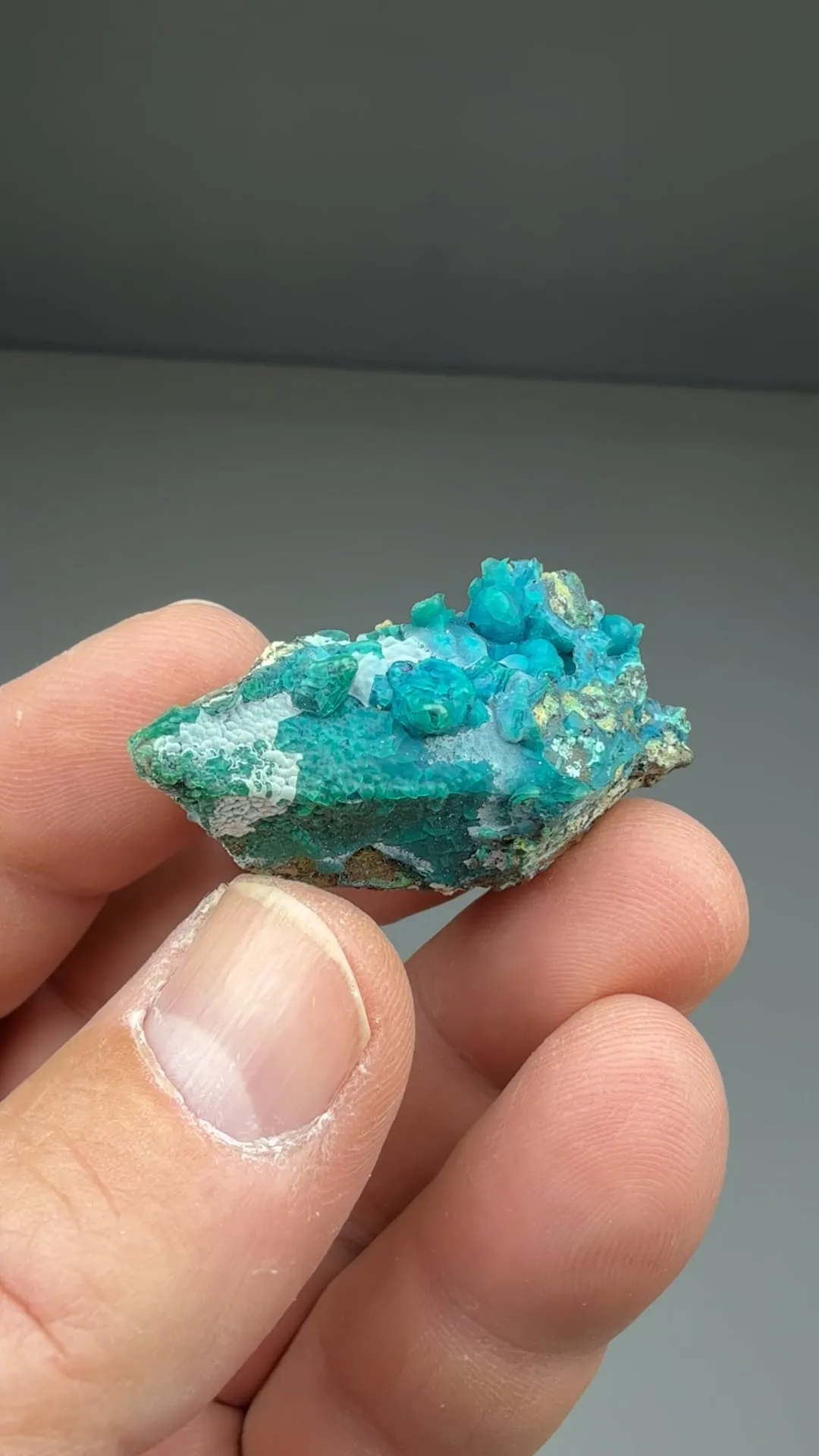 Chrysocolla with Quartz - image 2