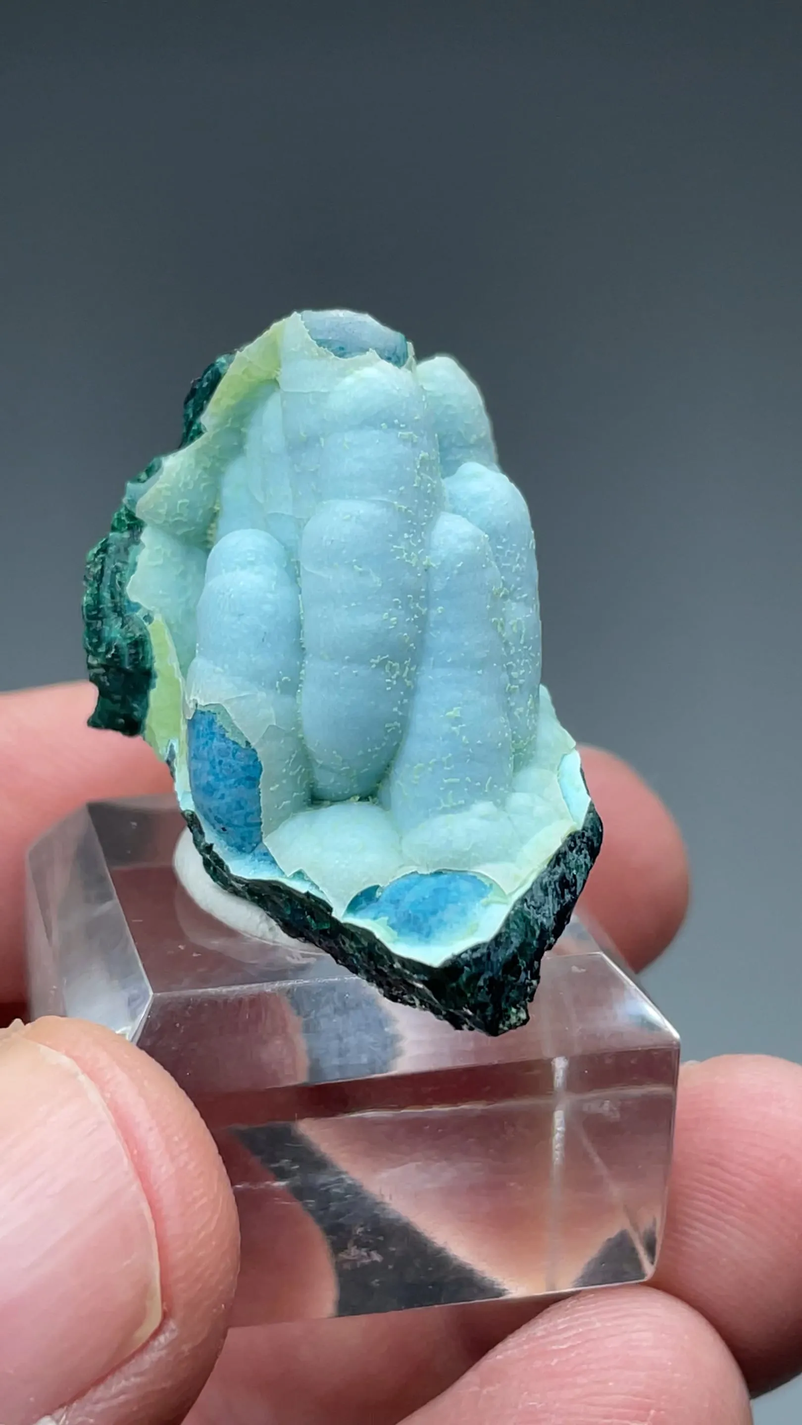 Chrysocolla with Quartz - image 2