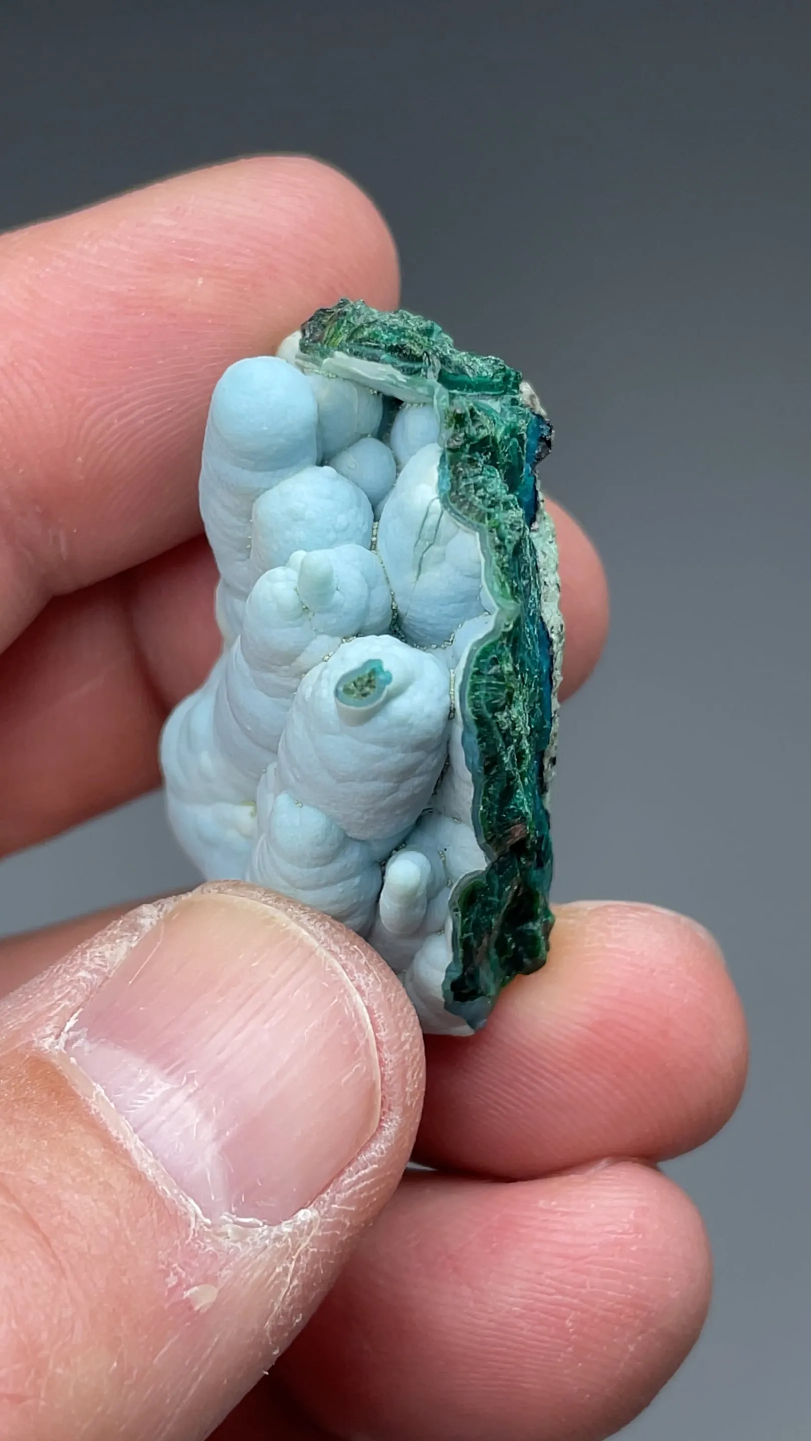 Chrysocolla with Quartz - image 2