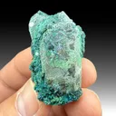 Chrysocolla with Quartz - image 1