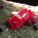 Cinnabar and Calcite - image 1