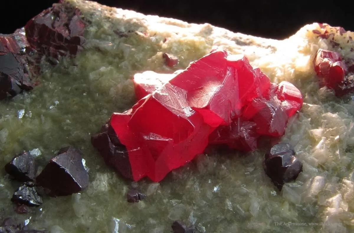 Cinnabar and Calcite - image 1