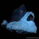 Cinnabar and Quartz on Dolomite (fl) - image 6