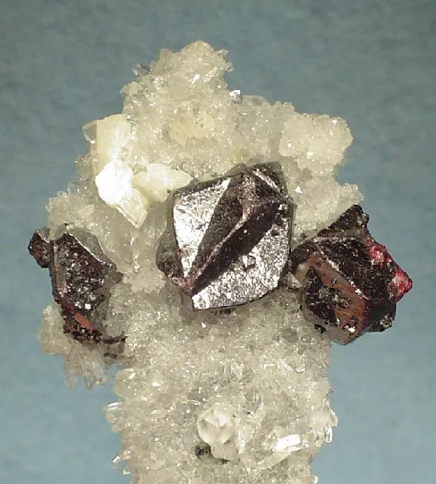 Cinnabar, Dolomite, Quartz - image 2