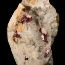 Cinnabar, Dolomite, Quartz - image 1
