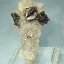 Cinnabar, Dolomite, Quartz - image 1