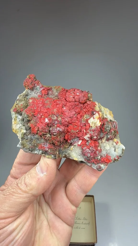Cinnabar from Cavnic, Maramureș County, Romania - image 2