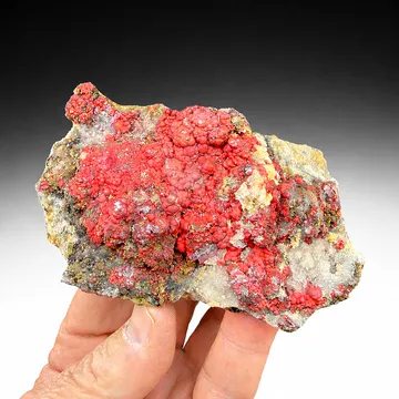 Cinnabar from Cavnic, Maramureș County, Romania