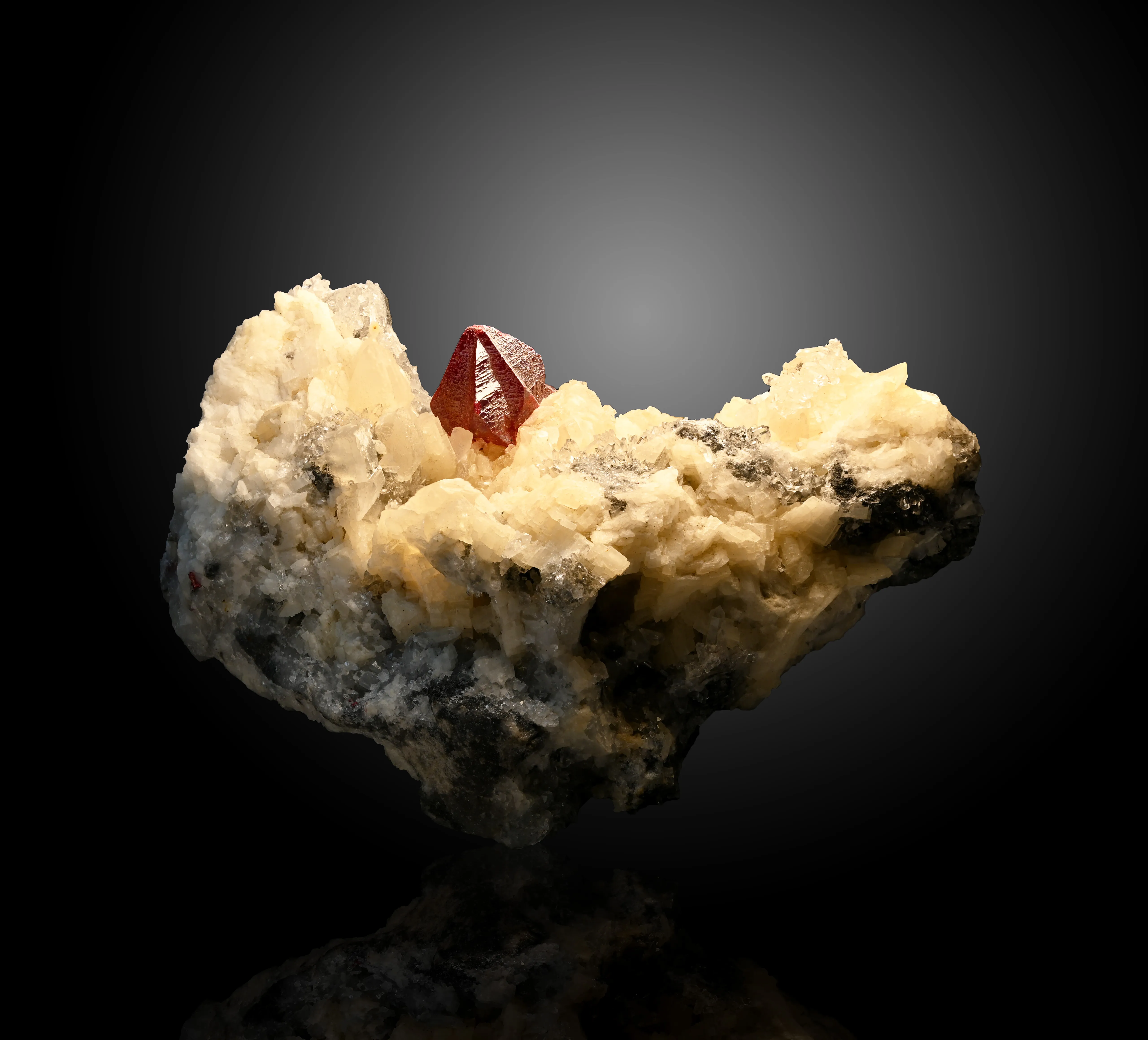 Cinnabar from China, Guizhou, Tongren Mine - image 1