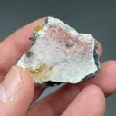 Cinnabar included within Calcite - image 2
