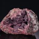 Cinnabar on Calcite - image 1