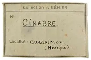 Cinnabar on Calcite - image 7