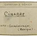 Cinnabar on Calcite - image 7