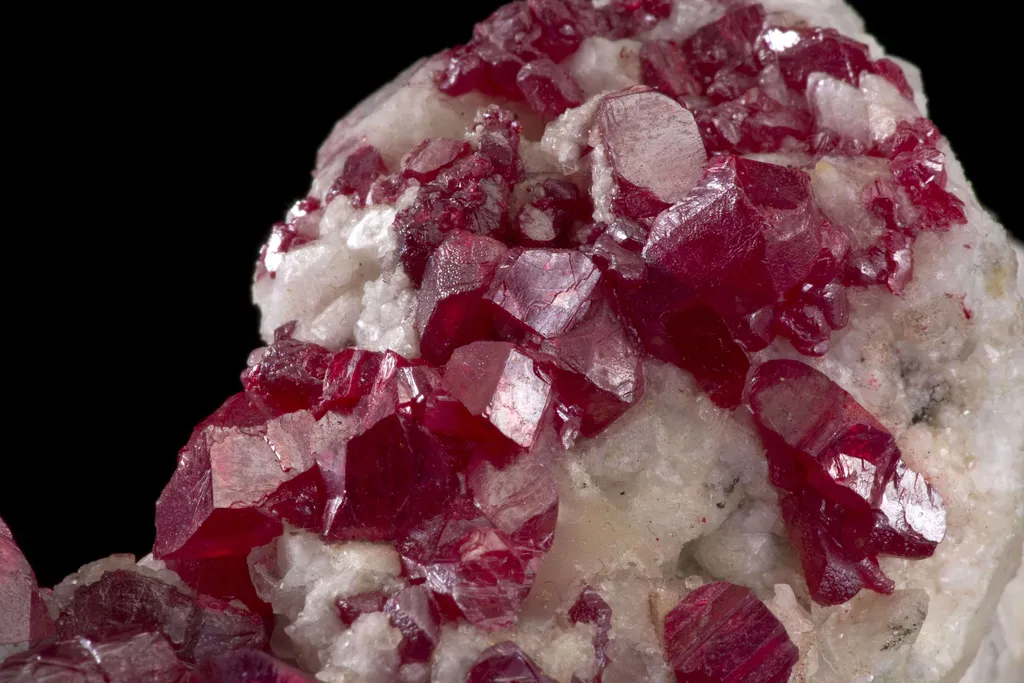 Cinnabar on Calcite - image 6