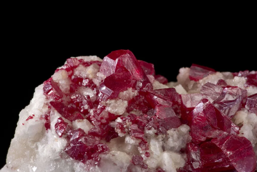 Cinnabar on Calcite - image 4