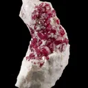 Cinnabar on Calcite - image 1