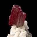 Cinnabar on Dolomite - image 1