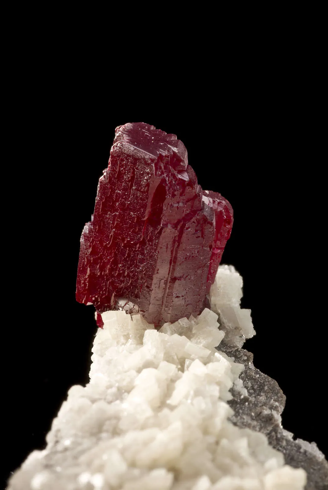 Cinnabar on Dolomite - image 1