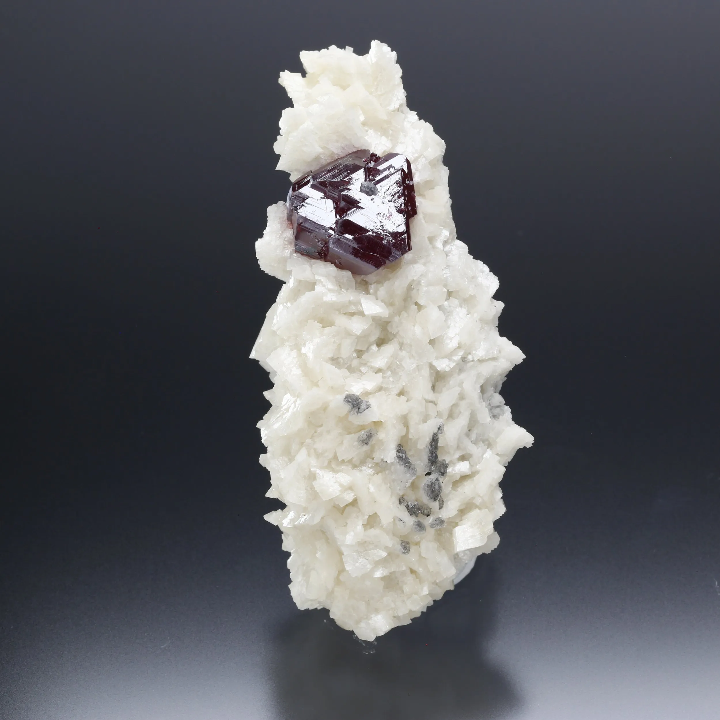 Cinnabar on Dolomite - image 3