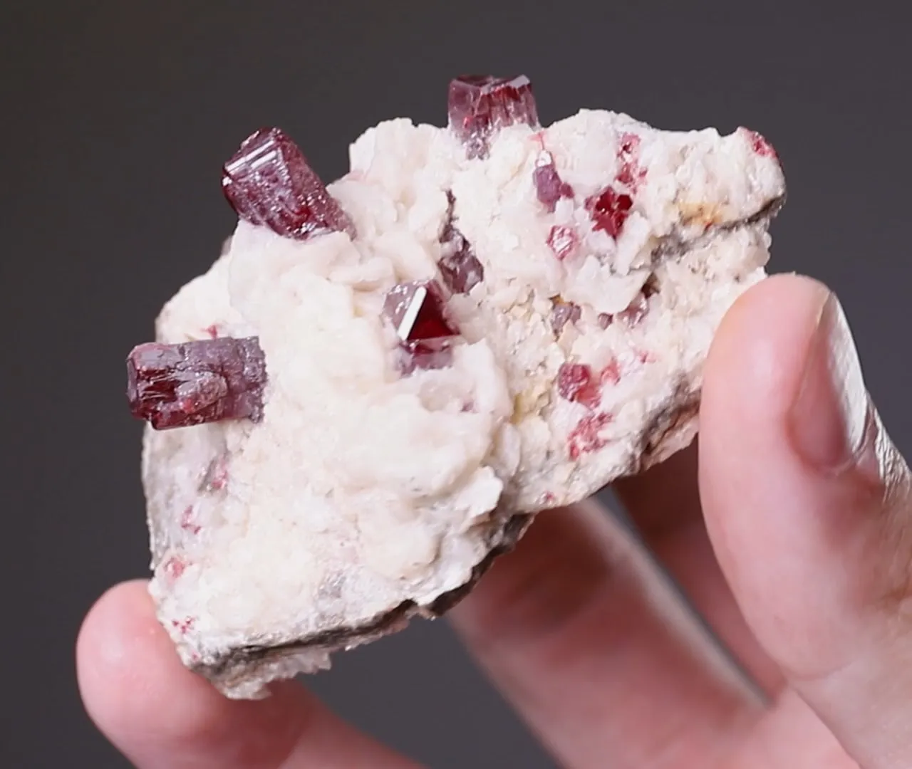 Cinnabar on Dolomite - image 2