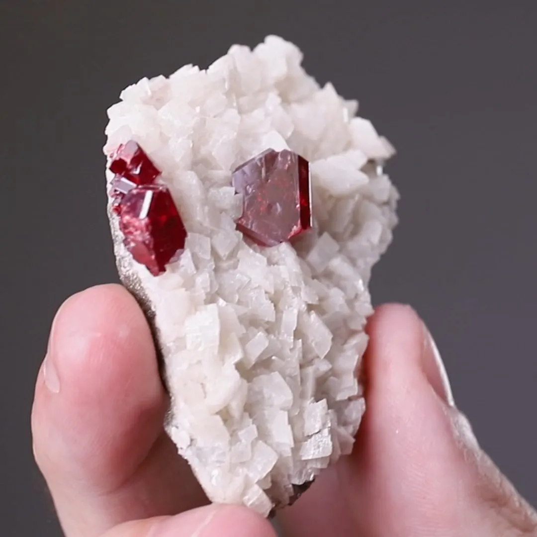 Cinnabar on Dolomite - image 2