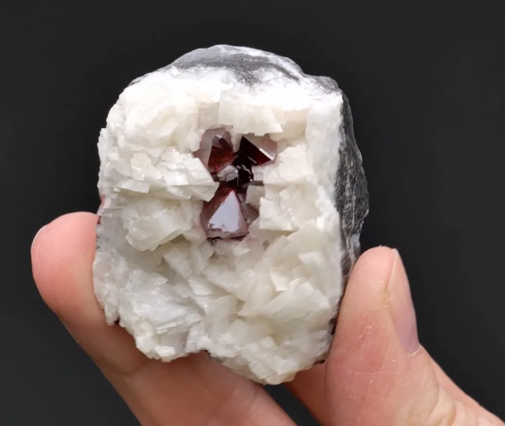 Cinnabar on Dolomite - image 2