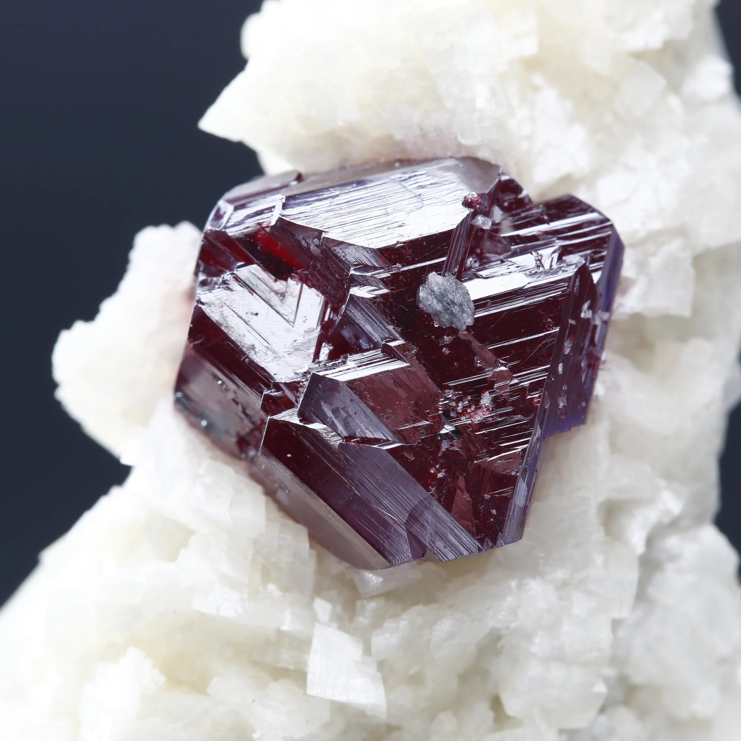 Cinnabar on Dolomite - image 2